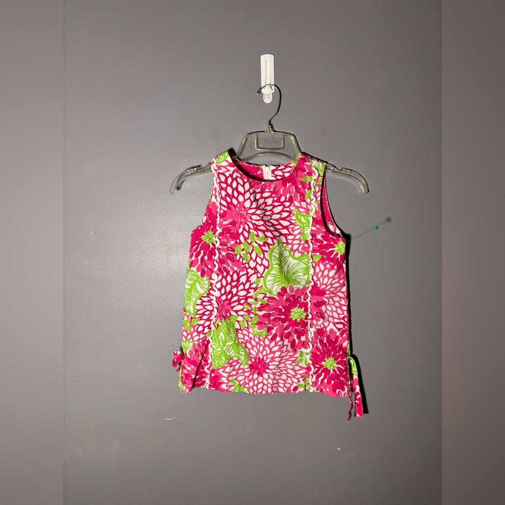 Lilly Pulitzer Jubilee Ada Tunic Top Girls Size 7 - Picture 1 of 7